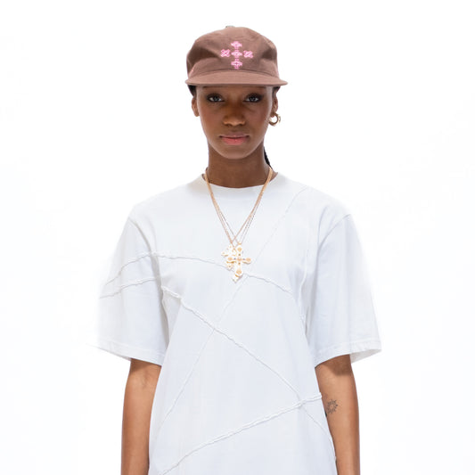 13Reign Crucifix Snap Back - Mousse Brown