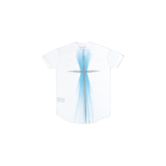 13Reign Crucifix Tee - White Choco