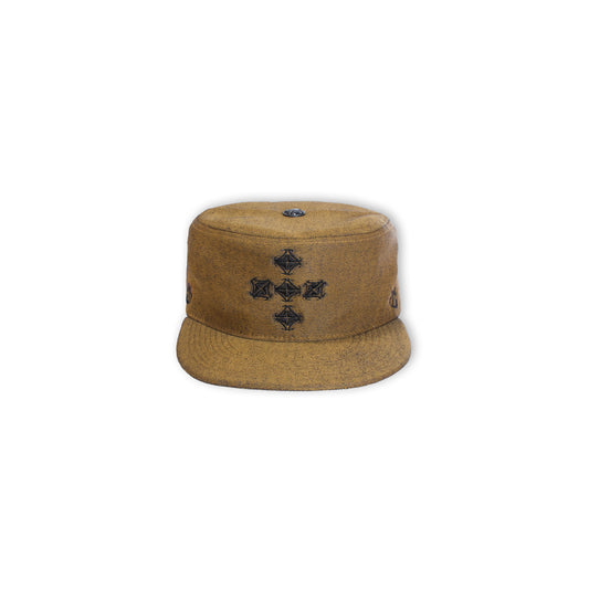 13Reign Crucifix Snap Back - Dark Gold