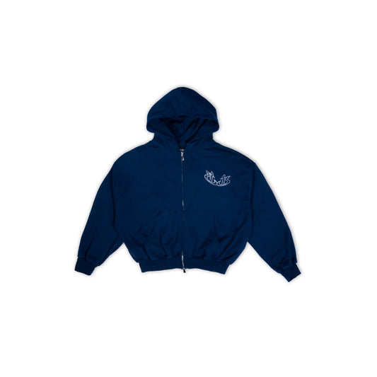 13Reign Small Logo Hoodie - Blue