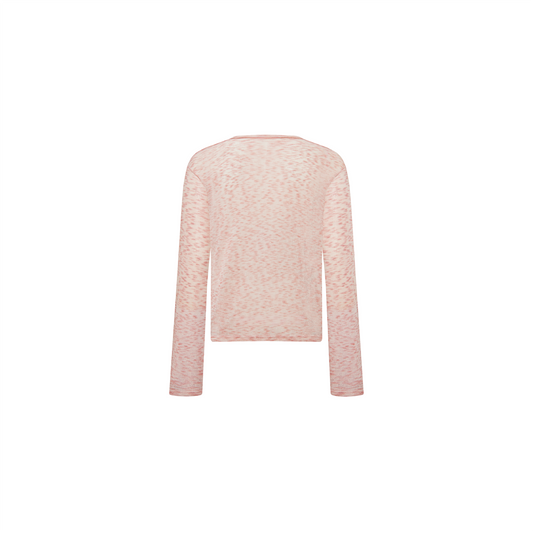 13Reign Logo Long Sleeves Tee - Pink