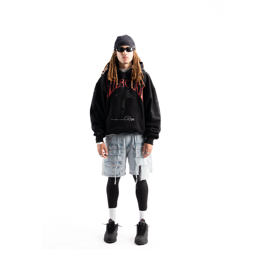 13Reign Midnight Star Hoodie - Black