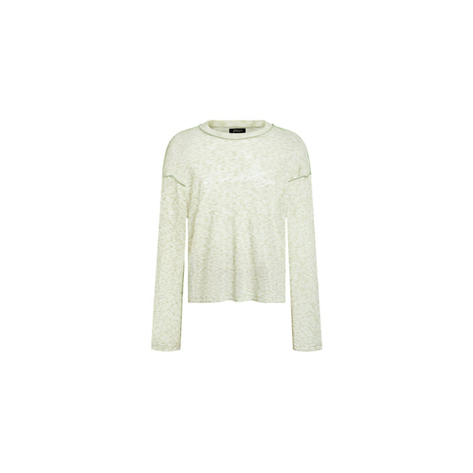 13Reign Logo Long Sleeves Tee - Light Olive Green