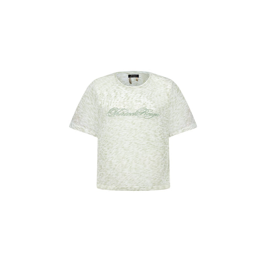 13Reign Logo Short Sleeves Tee - Light Olive Green