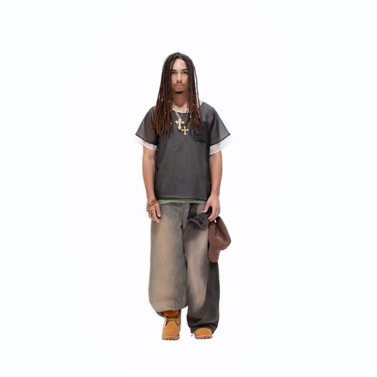 13Reign 3 Layers Tee - Midnight Black