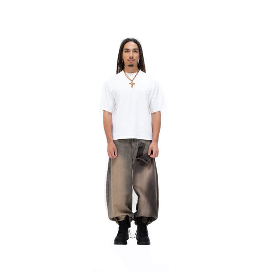 13Reign Boxy Tee - Choco White