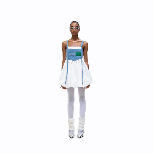 13Reign Pumpkin Jeans Line Dress - Snow White