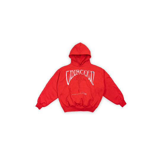 13Reign Midnight Star Hoodie - Red