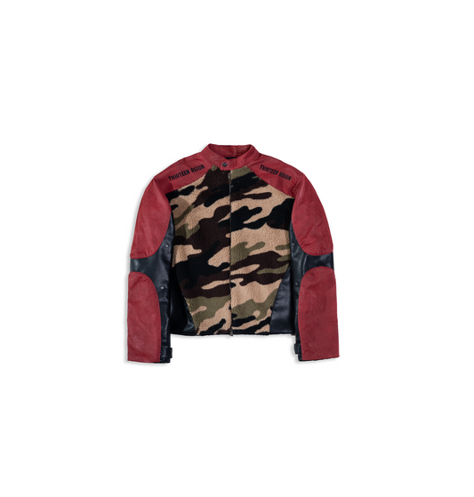 13Reign Core Camo-Leather Jacket