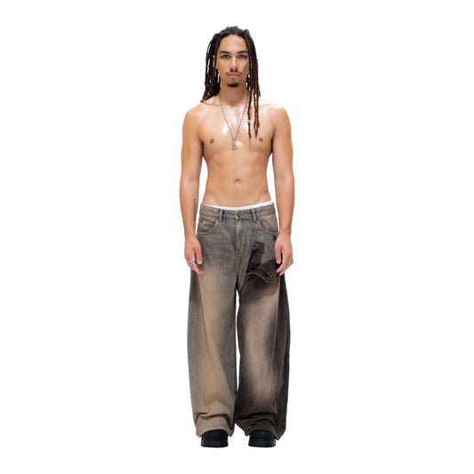 13Reign 2-Layered Pants - Sand - Choco