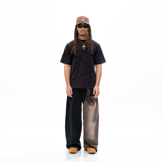 13Reign Star Line Loose Fit - Black Dusty