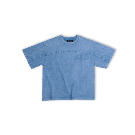 13Reign Boxy Tee - Power Blue