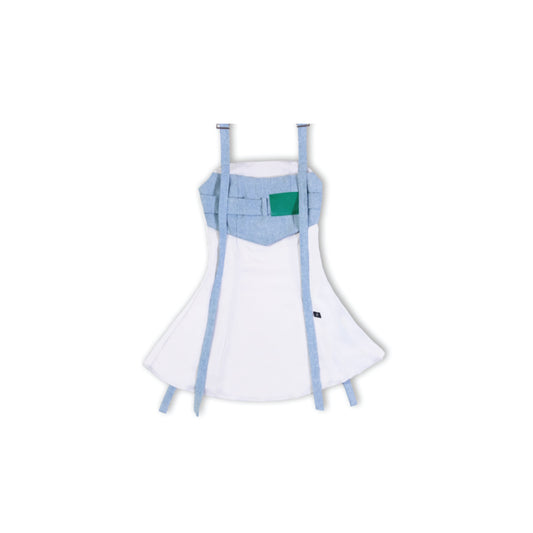 13Reign Jeans Line Dress - Snow White