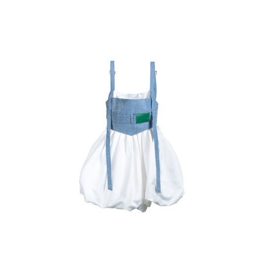 13Reign Pumpkin Jeans Line Dress - Snow White