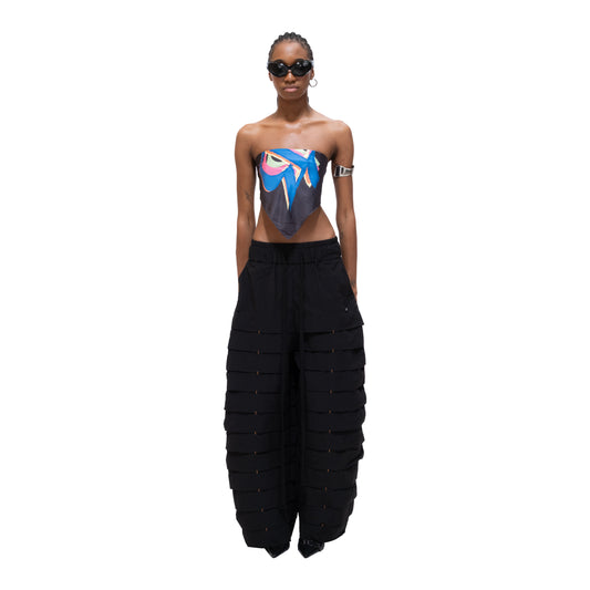 13Reign Dragon Scales Pants - Black Ink