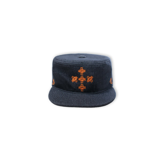 13Reign Crucifix Snap Back - Deep Blue Jean