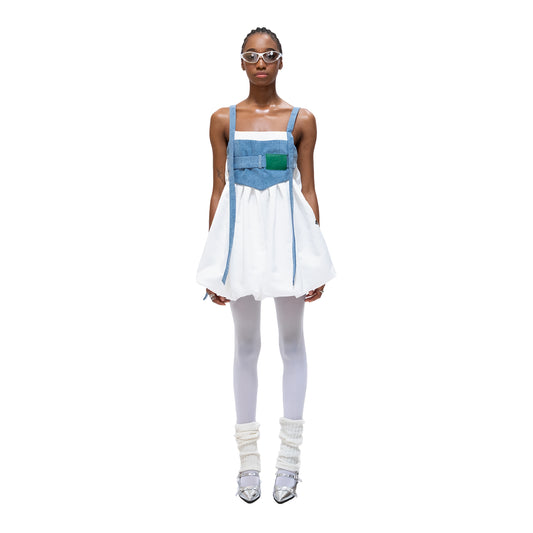 13Reign Pumpkin Jeans Line Dress - Snow White