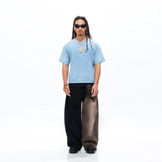13Reign Boxy Tee - Power Blue