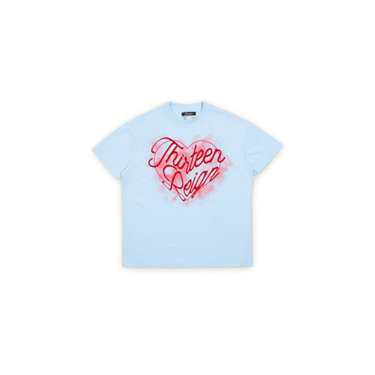 13Reign Redheart Tee - Baby Blue