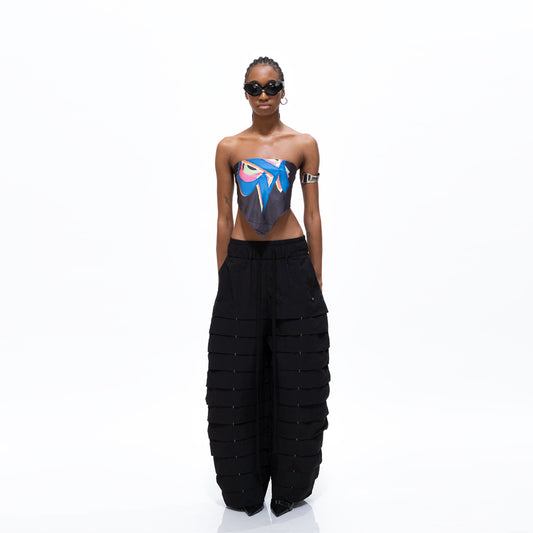 13Reign Dragon Scales Pants - Black Ink