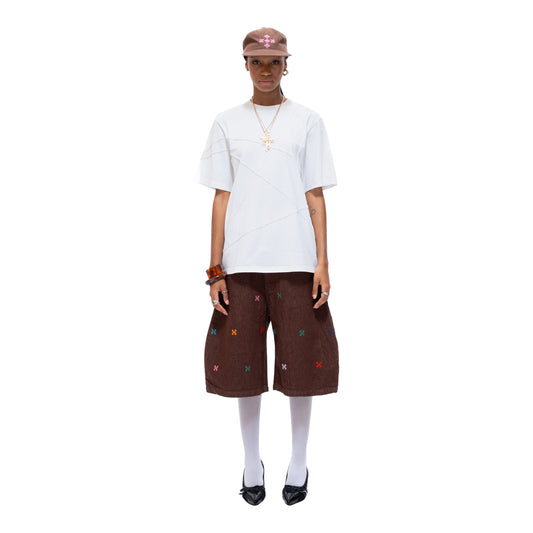 13Reign Star Line Loose Fit - Choco White