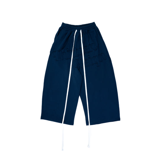 13Reign Small Logo Sweatpants - Blue