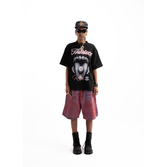 13Reign Silver Tongue Tee - Black