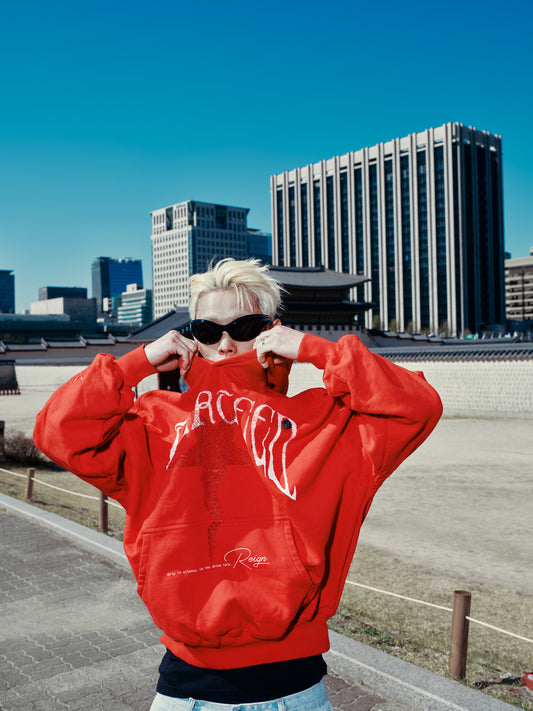 13Reign Midnight Star Hoodie - Red