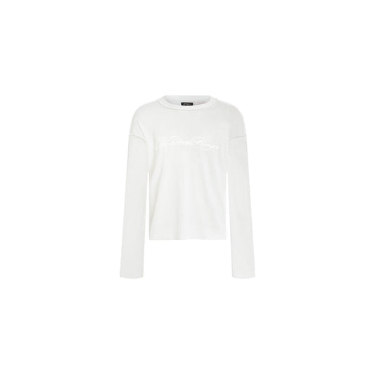 13Reign Logo Long Sleeves Tee - Snow White