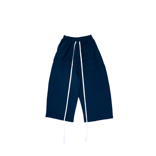 13Reign Small Logo Sweatpants - Blue